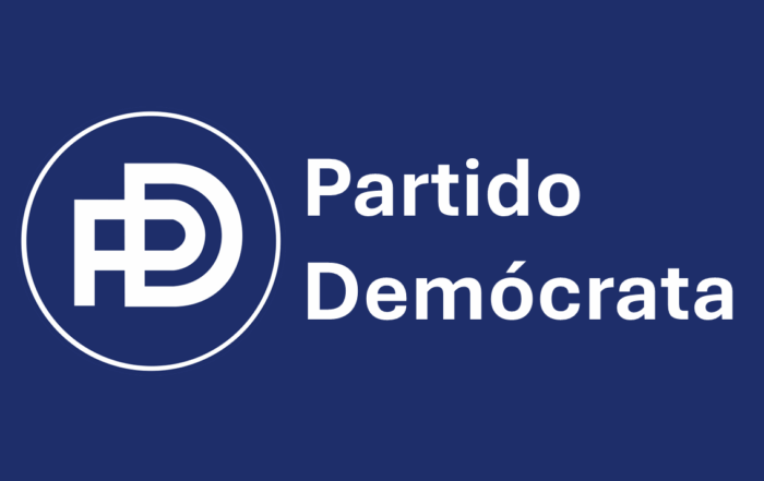 partido Demócrata de Córdoba - Logo Fondo Azul