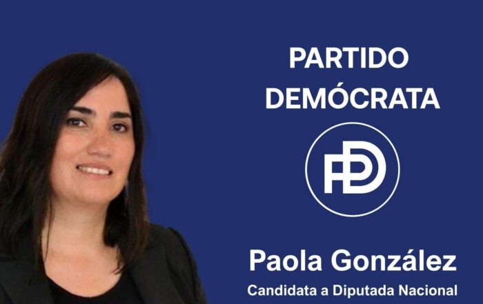 Paola González Candidata Partido Demócrata Diputada Nacional 2025